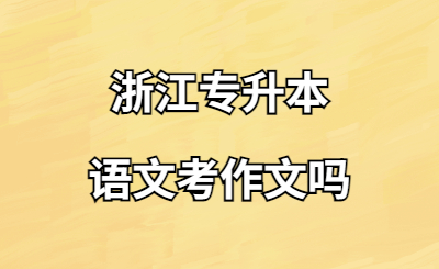 浙江專升本語文考作文嗎.jpg